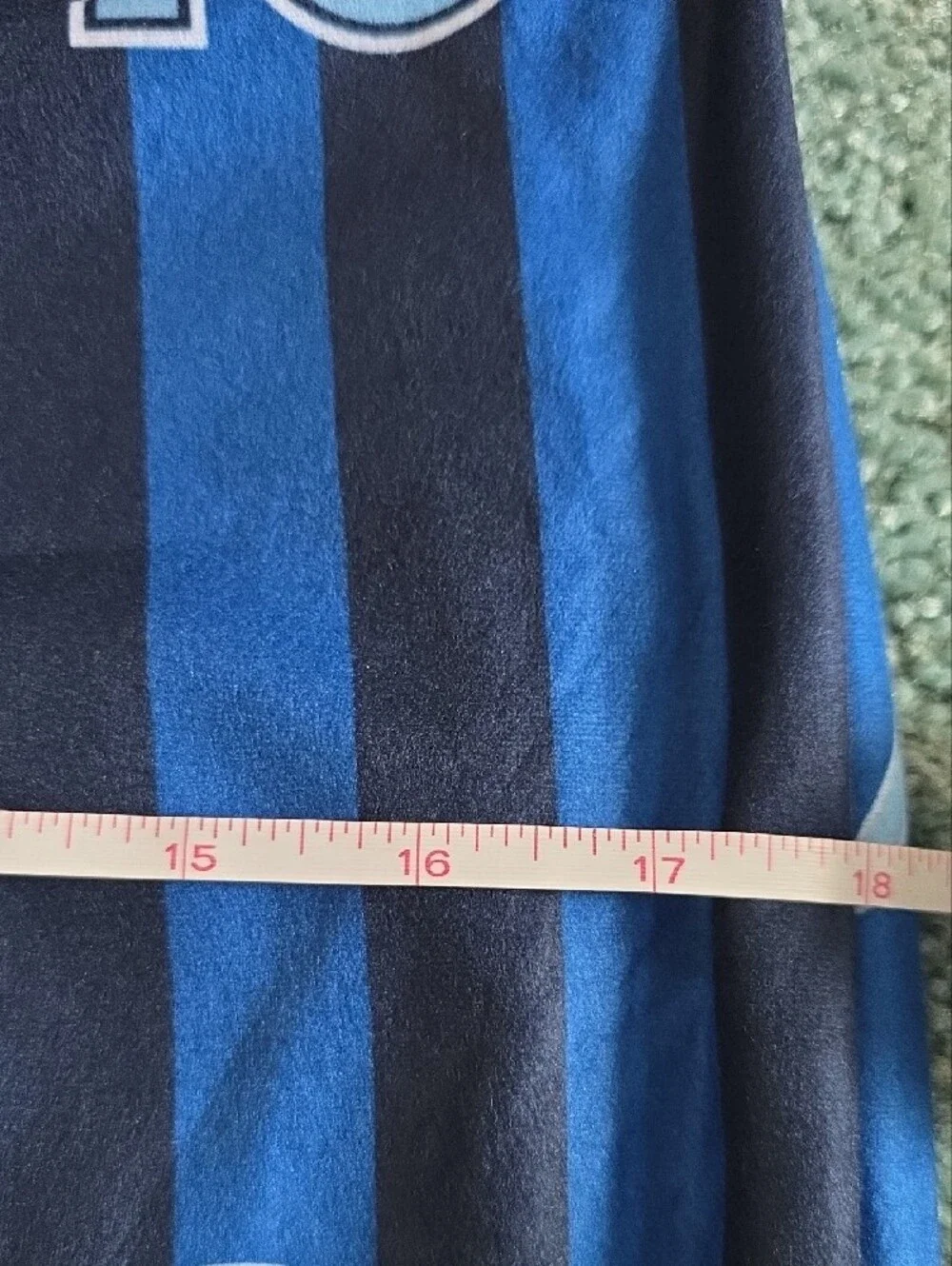 Messi Boys XL(16/18) Sleep Pants, NWT, Blue & Black Striped, 2 Pants.